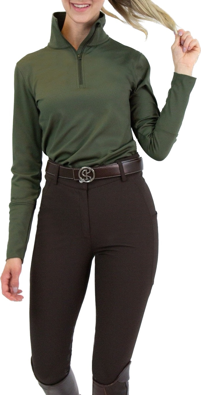 Бриджі жіночі з колінною силіконовою леєю Cameron від PS of Sweden Бриджі жіночі з колінною силіконовою леєю Cameron від PS of Sweden