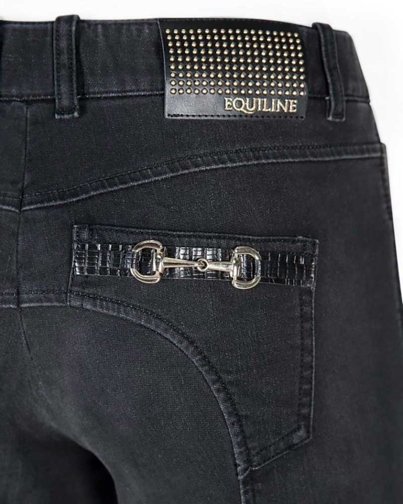 Бриджі жіночі з колінною силіконовою леєю - 3/4, Giorgia від Equiline Бриджі жіночі з колінною силіконовою леєю - 3/4, Giorgia від Equiline