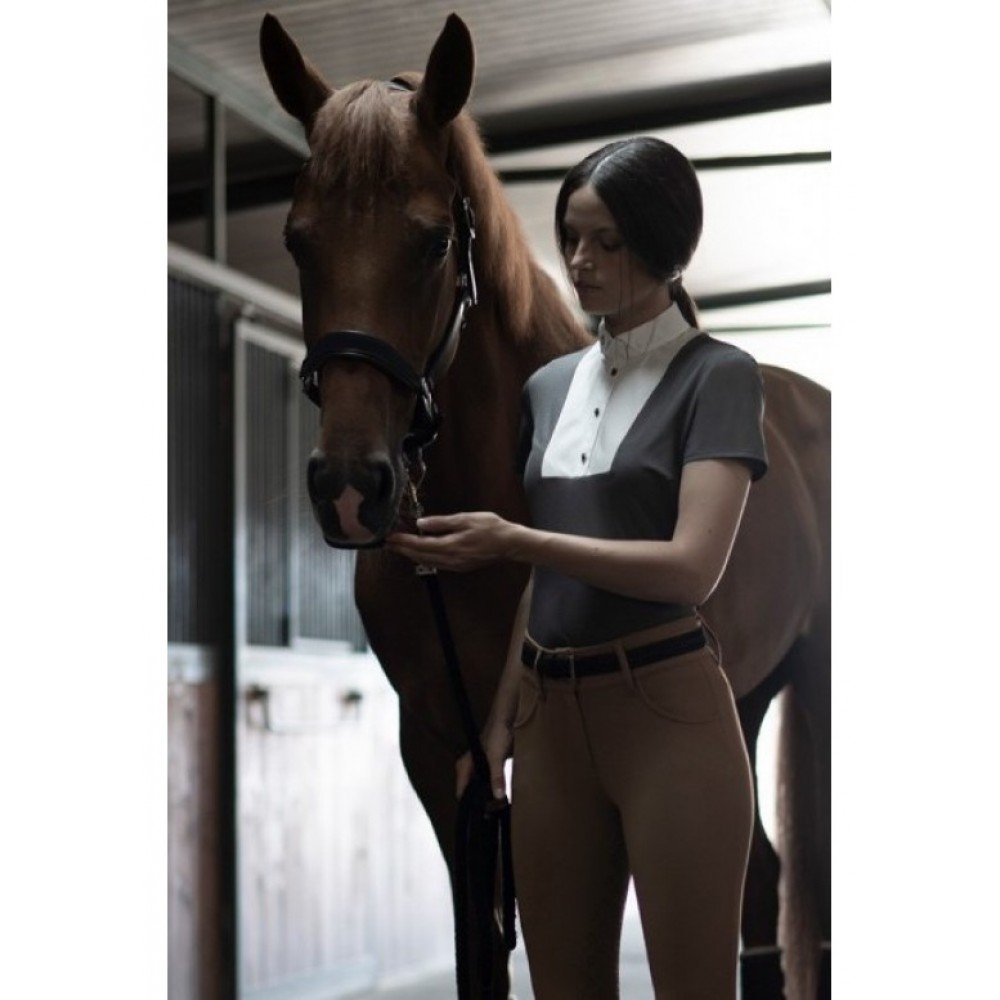 Поло турнірне жіноче Wing Collar від Cavalleria Toscana Поло турнірне жіноче Wing Collar від Cavalleria Toscana