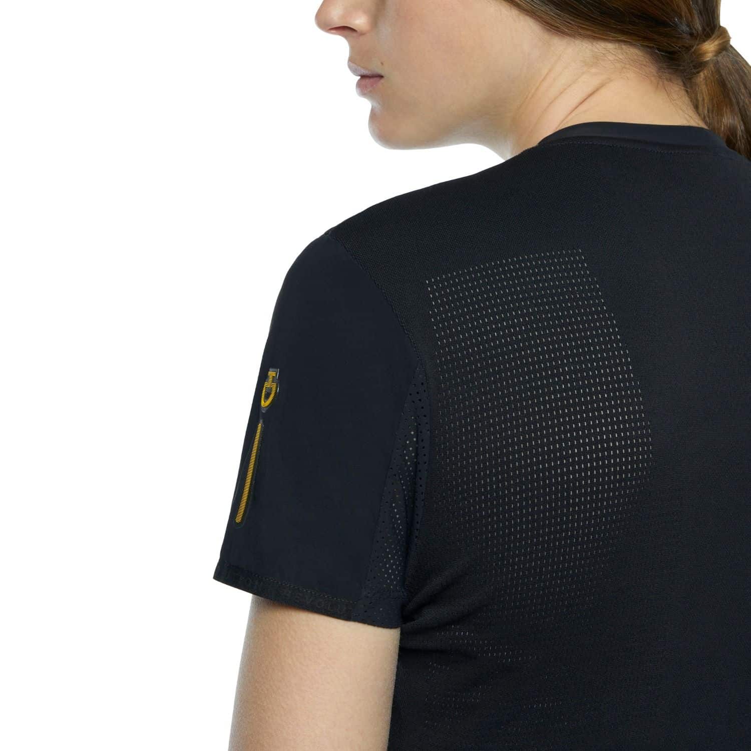 Футболка жіноча R-Evo Epaulet Jersey від Cavalleria Toscana Футболка жіноча R-Evo Epaulet Jersey від Cavalleria Toscana