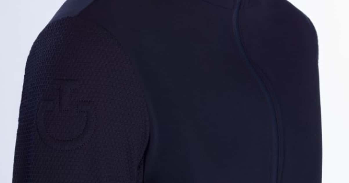 Куртка вітрозахисна чоловіча Embossed Jersey від Cavalleria Toscana Куртка вітрозахисна чоловіча Embossed Jersey від Cavalleria Toscana