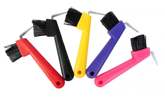 Крючок для копит зі щіточкою від HKM Крючок для копит зі щіточкою від HKM