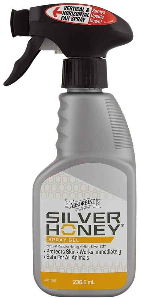 Спрей антибактеріальний від ран та подряпин Silver Honey від Absorbine, 236 мл Спрей антибактеріальний від ран та подряпин Silver Honey від Absorbine, 236 мл
