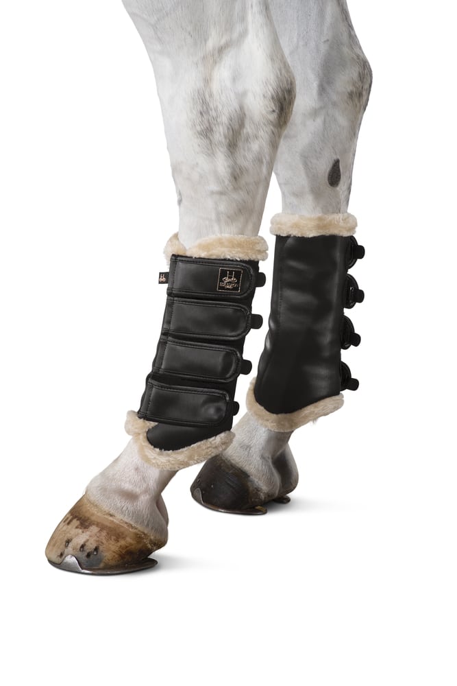 Ногавки виїздкові задні з хутром Allround Softslate FF H від Eskadron Ногавки виїздкові задні з хутром Allround Softslate FF H від Eskadron