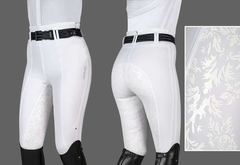 Бриджі жіночі з повною силіконовою леєю Fleur від Equiline Бриджі жіночі з повною силіконовою леєю Fleur від Equiline