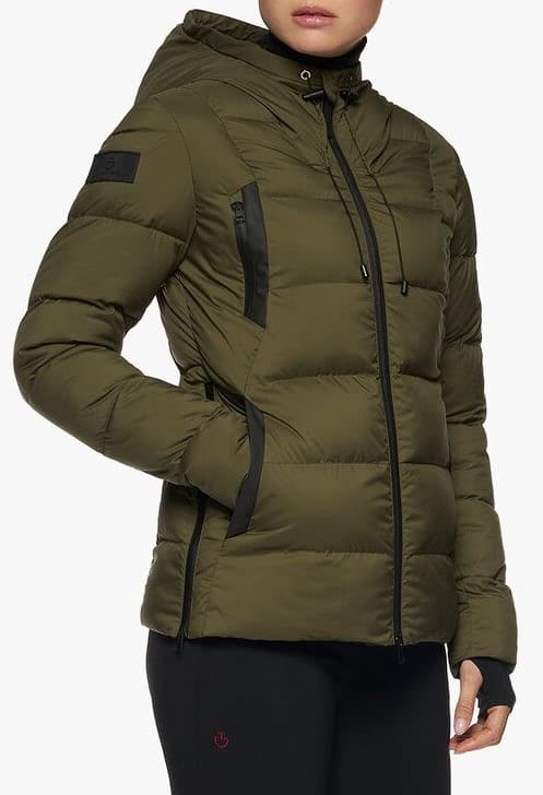 Куртка зимова для жінок Matte Jersey Puffer від Cavalleria Toscana Куртка зимова для жінок Matte Jersey Puffer від Cavalleria Toscana