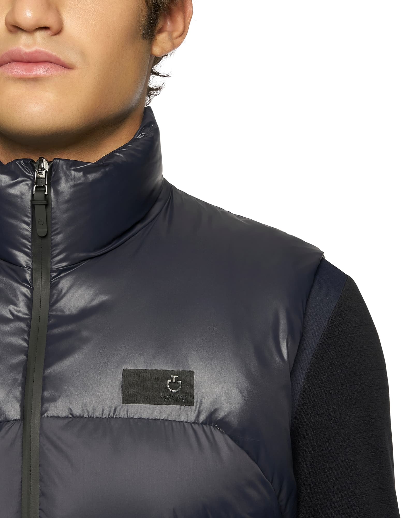 Жилет чоловічий зимовий Shiny/Matte від Cavalleria Toscana Жилет чоловічий зимовий Shiny/Matte від Cavalleria Toscana