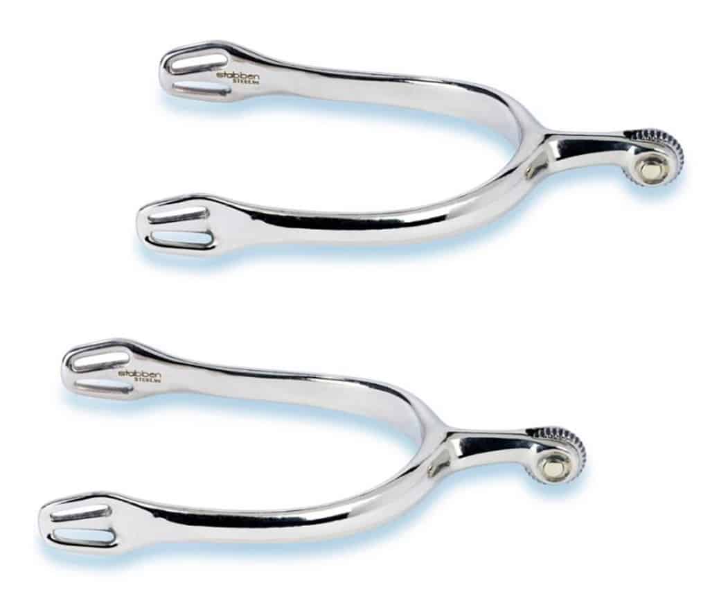 Шпори Dynamic Dressage Milled з вертикальним коліщатком-зірочкою від Stubben, 35 мм Шпори Dynamic Dressage Milled з вертикальним коліщатком-зірочкою від Stubben, 35 мм