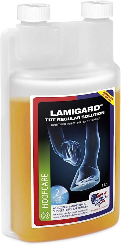 Добавка для коней схильних до ламініту Lamigard TRT Regular Solution від Equine America, 1 л