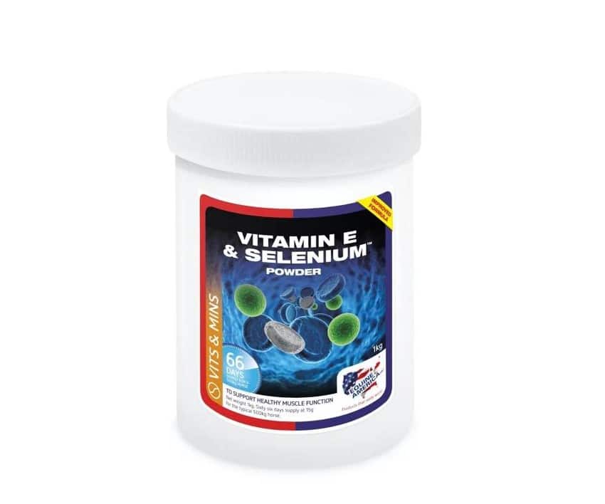 Добавка для м'язів Vitamin E & Selenium від Equine America, 1 кг Добавка для м'язів Vitamin E & Selenium від Equine America, 1 кг