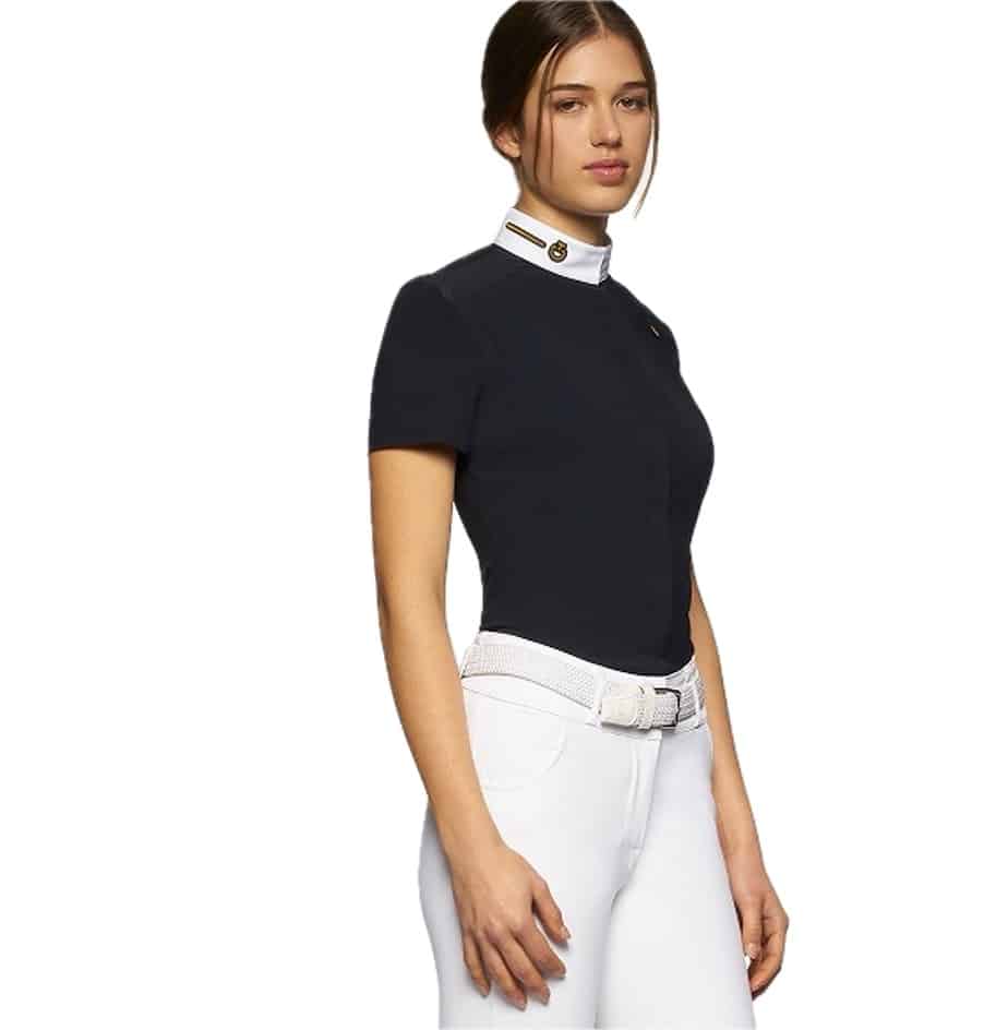 Поло турнірне жіноче R-Evo Perforated від Cavalleria Toscana Поло турнірне жіноче R-Evo Perforated від Cavalleria Toscana