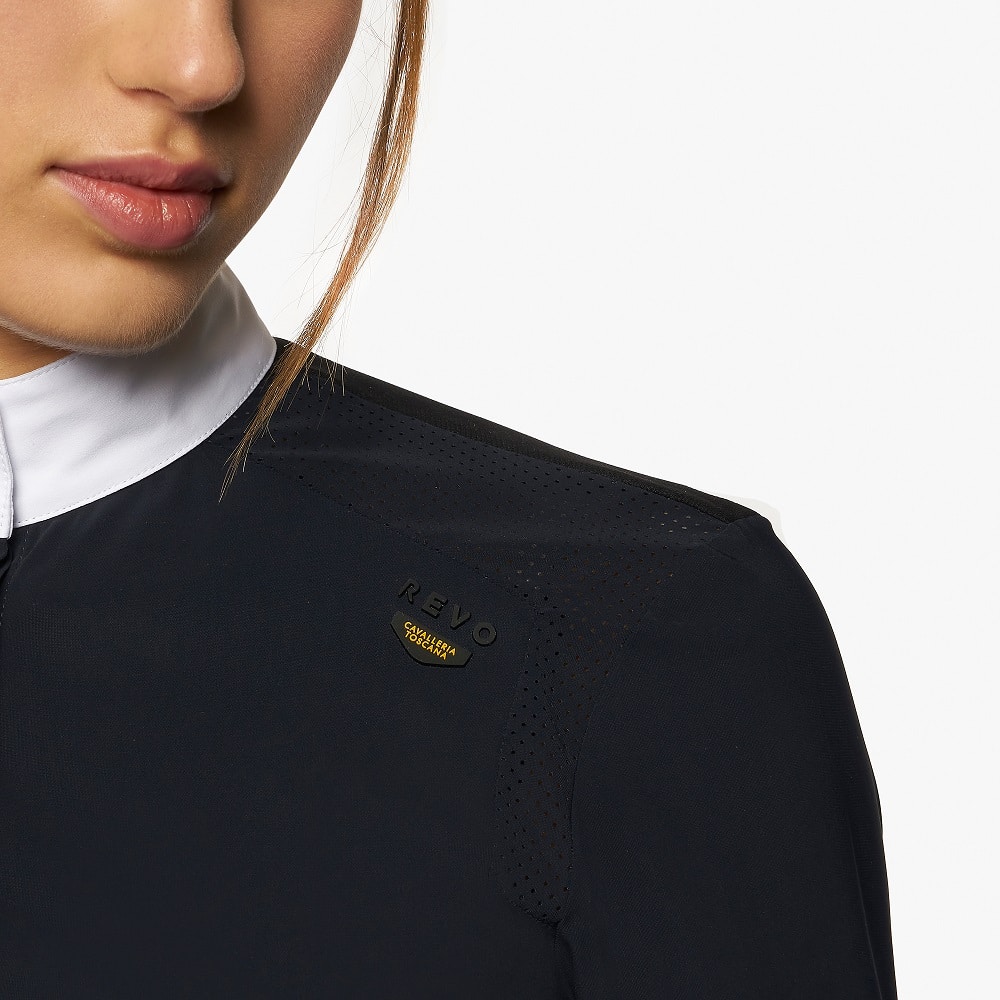 Поло турнірне жіноче R-Evo Perforated від Cavalleria Toscana Поло турнірне жіноче R-Evo Perforated від Cavalleria Toscana