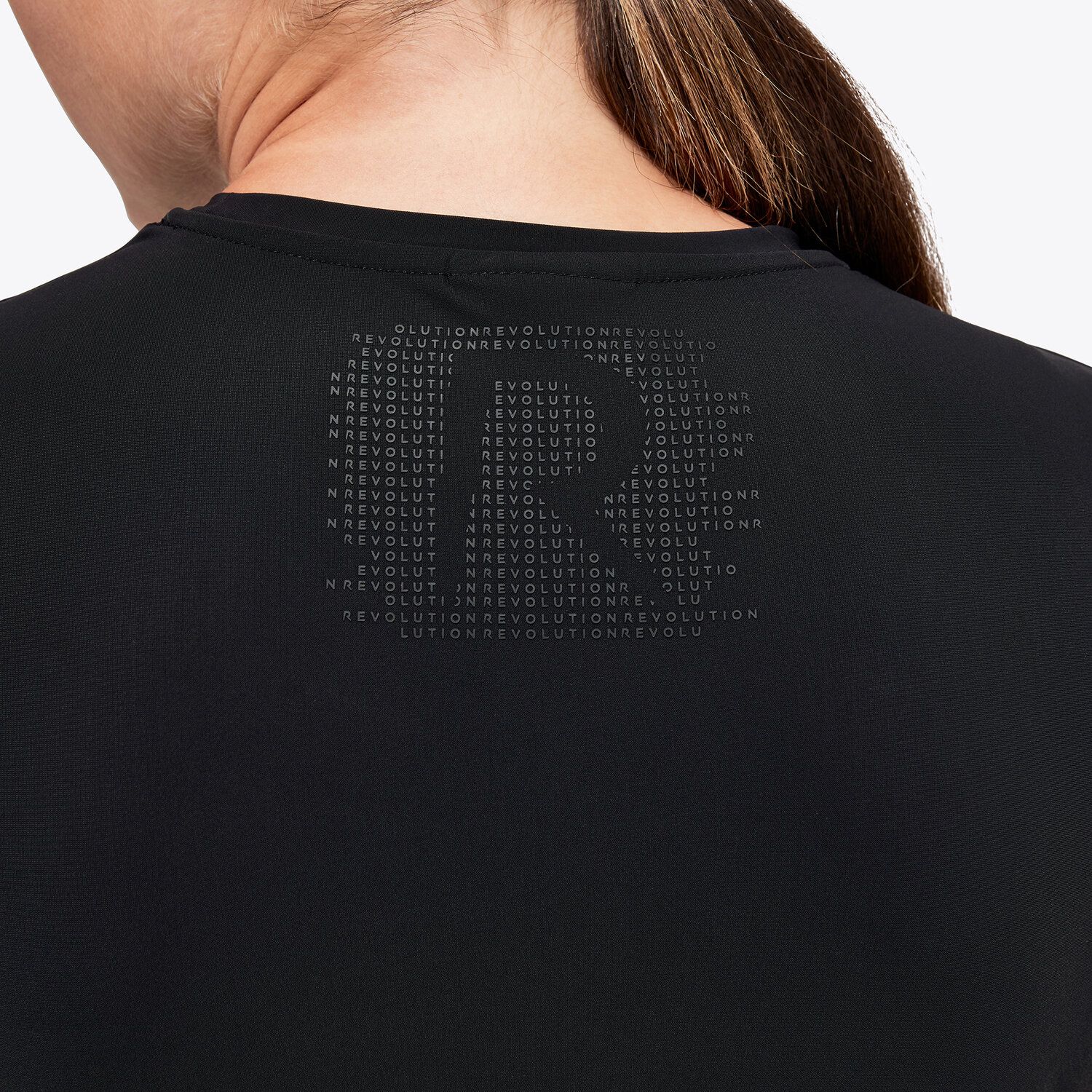 Футболка жіноча Revo Jersey + Tech Knit від Cavalleria Toscana Футболка жіноча Revo Jersey + Tech Knit від Cavalleria Toscana