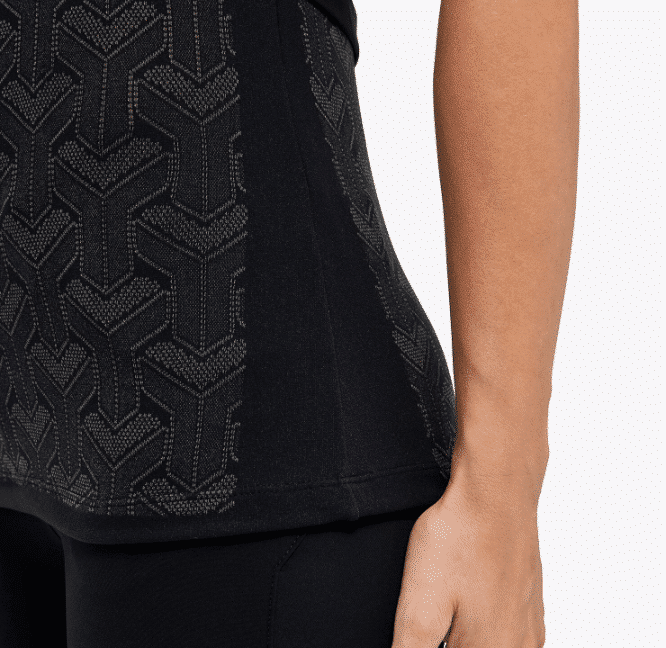 Футболка жіноча Revo Jersey + Tech Knit від Cavalleria Toscana Футболка жіноча Revo Jersey + Tech Knit від Cavalleria Toscana