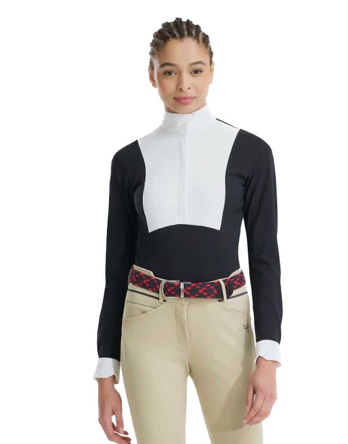 Поло турнірне жіноче з довгим рукавом Monica від Horse Pilot Поло турнірне жіноче з довгим рукавом Monica від Horse Pilot