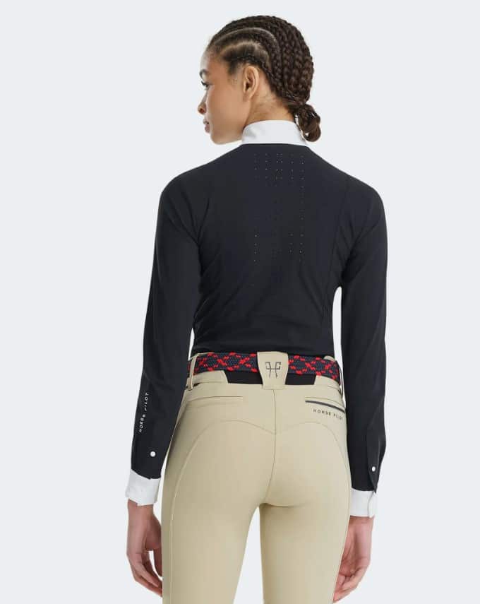 Поло турнірне жіноче з довгим рукавом Monica від Horse Pilot Поло турнірне жіноче з довгим рукавом Monica від Horse Pilot