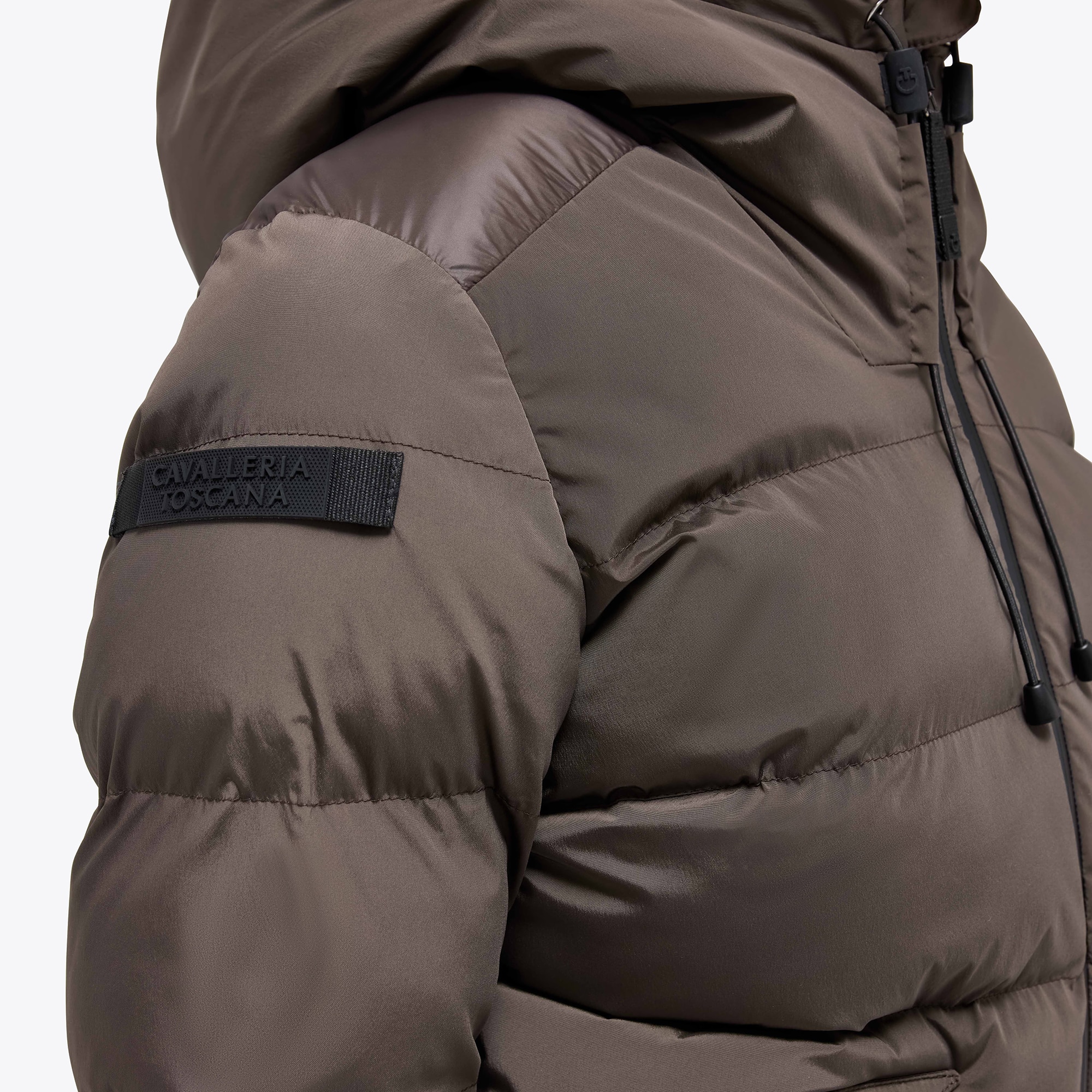 Куртка зимова жіноча Hooded Nylon Puffer від Cavalleria Toscana Куртка зимова жіноча Hooded Nylon Puffer від Cavalleria Toscana