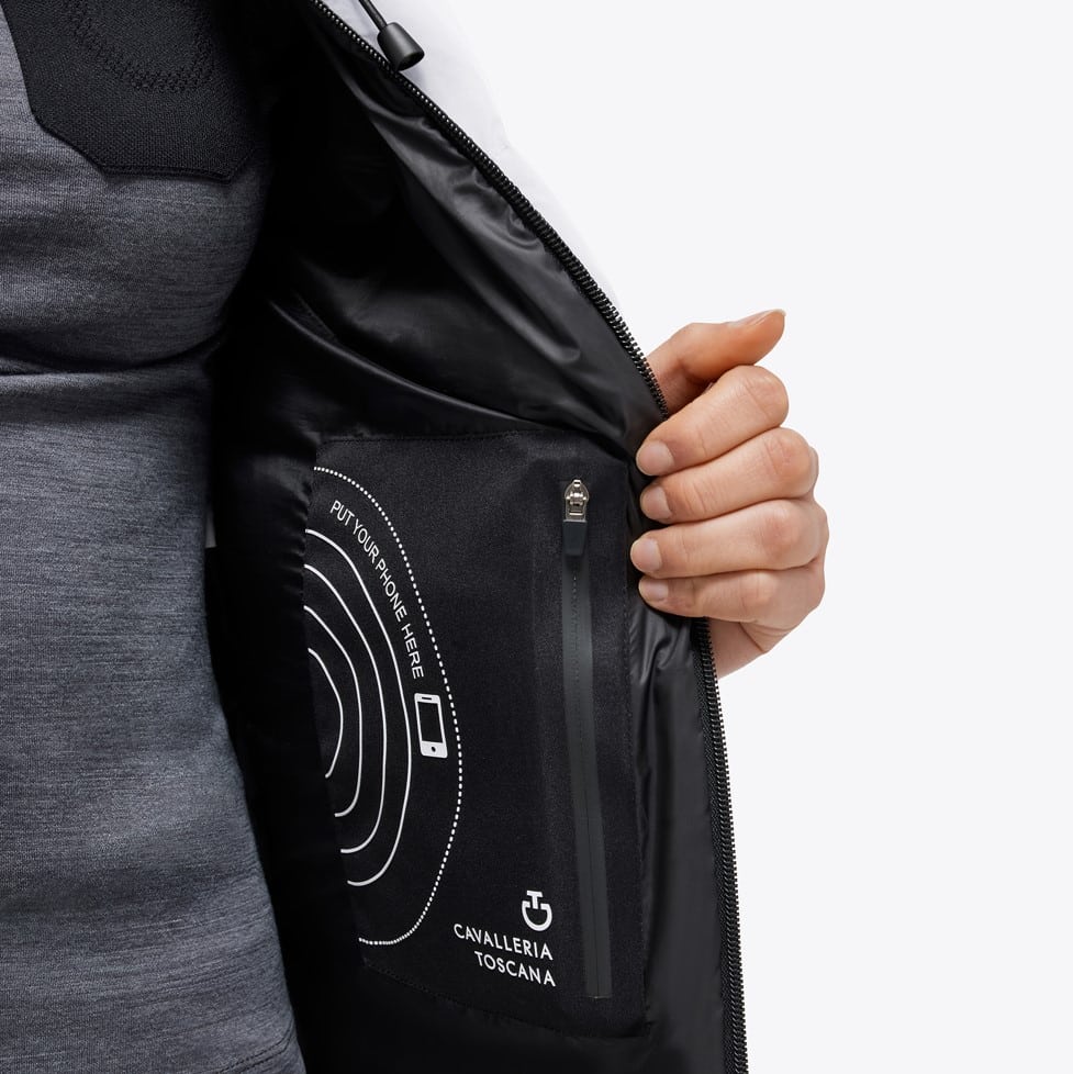 Куртка зимова жіноча Hooded Nylon Puffer від Cavalleria Toscana Куртка зимова жіноча Hooded Nylon Puffer від Cavalleria Toscana