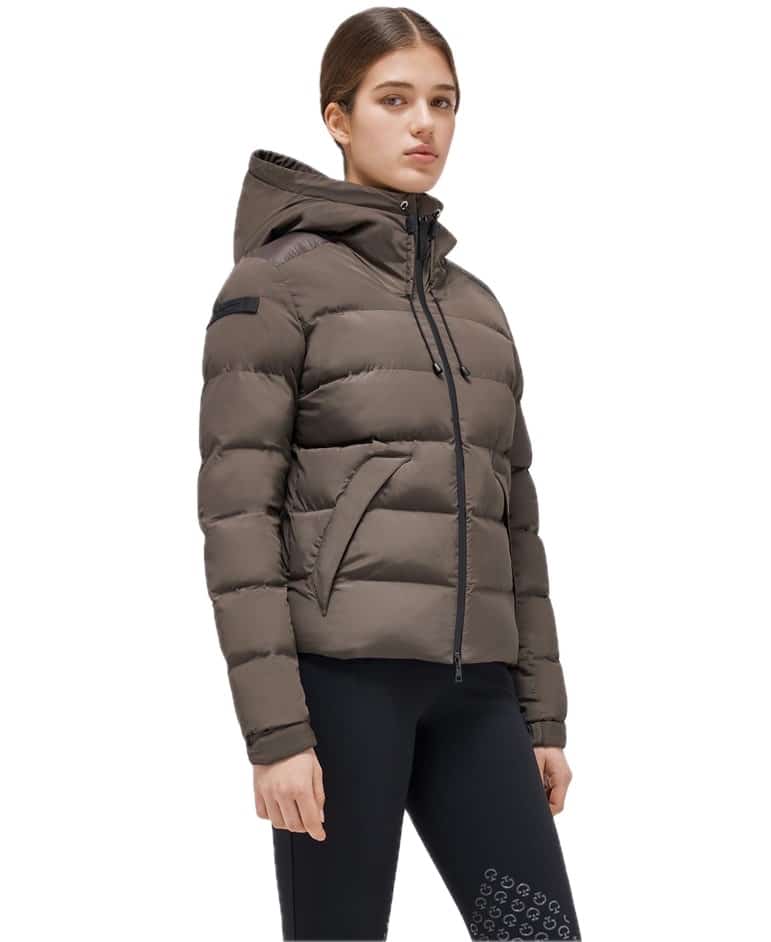 Куртка зимова жіноча Hooded Nylon Puffer від Cavalleria Toscana Куртка зимова жіноча Hooded Nylon Puffer від Cavalleria Toscana