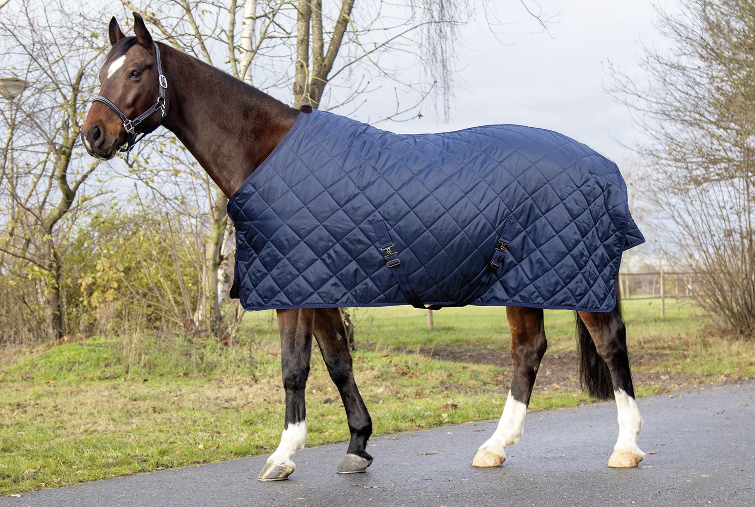 Попона денникова з хутряним підкладом Winter 150 г від HKM Попона денникова з хутряним підкладом Winter 150 г від HKM