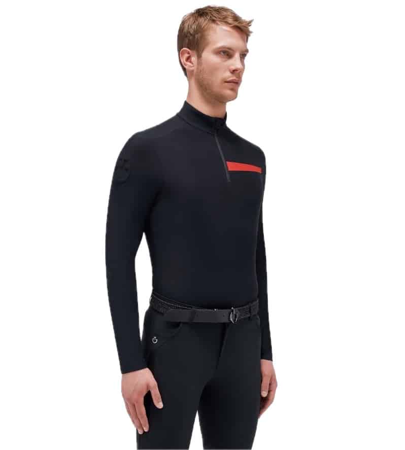 Гольф чоловічий CT Jersery Fleece Zip від Cavalleria Toscana Гольф чоловічий CT Jersery Fleece Zip від Cavalleria Toscana