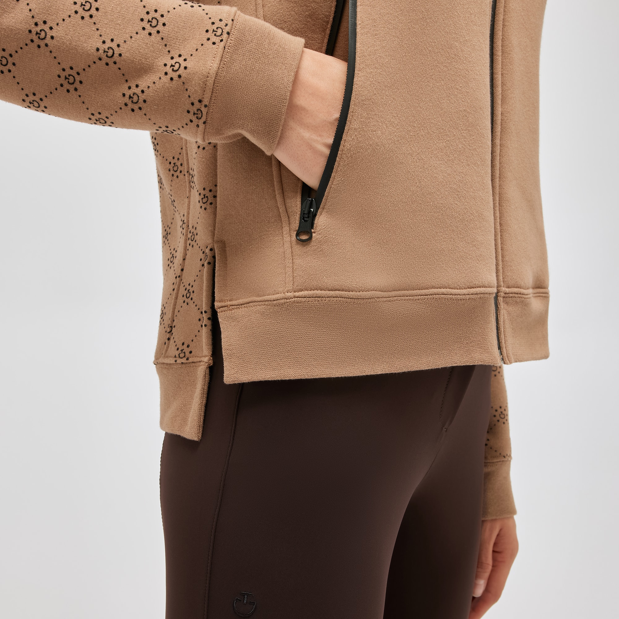 Кофта жіноча CT Orbit Flock від Cavalleria Toscana Кофта жіноча CT Orbit Flock від Cavalleria Toscana