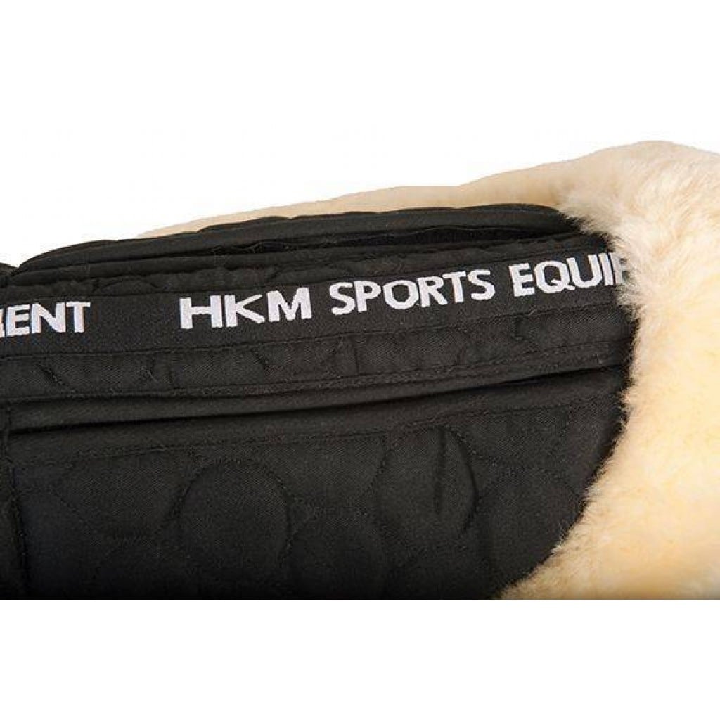 Пад хутряний з корегуючими вставками Corrective Lambswool Pad від HKM Пад хутряний з корегуючими вставками Corrective Lambswool Pad від HKM