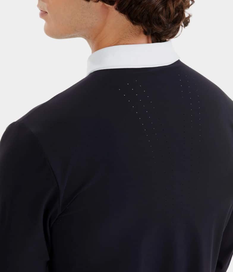 Поло турнірне чоловіче з довгим рукавом Aerolight від Horse Pilot Поло турнірне чоловіче з довгим рукавом Aerolight від Horse Pilot