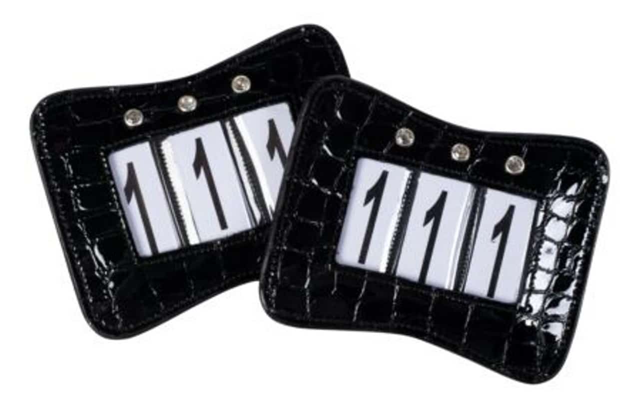 Номерок турнірний 3 цифри у наборі з 2-х шт. Viola від HKM Номерок турнірний 3 цифри у наборі з 2-х шт. Viola від HKM