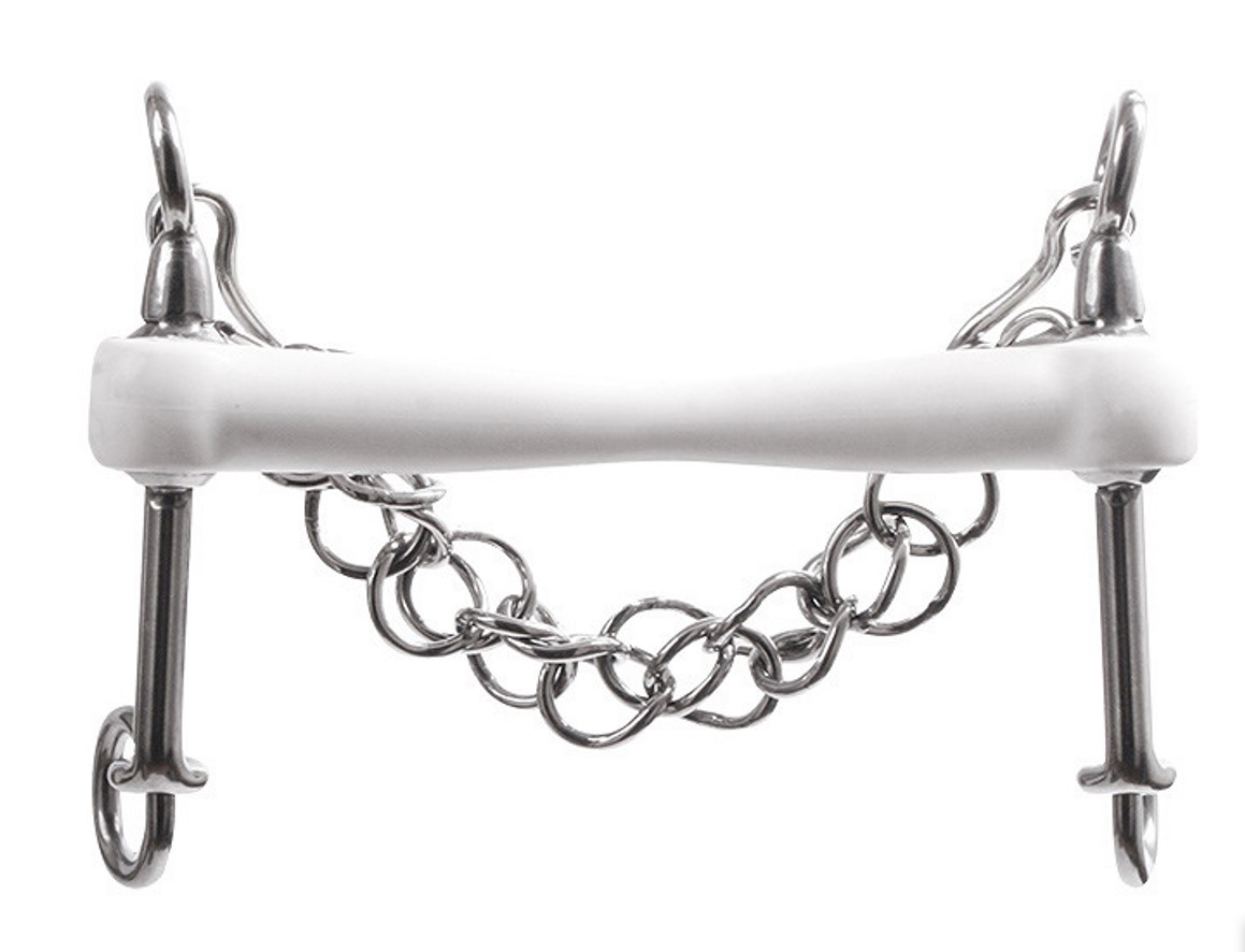 Мундштук з гнучким м'яким гризлом Inno Sense- Baby- Flexi Soft, товщина 20 мм від Trust Equestrian Мундштук з гнучким м'яким гризлом Inno Sense- Baby- Flexi Soft, товщина 20 мм від Trust Equestrian