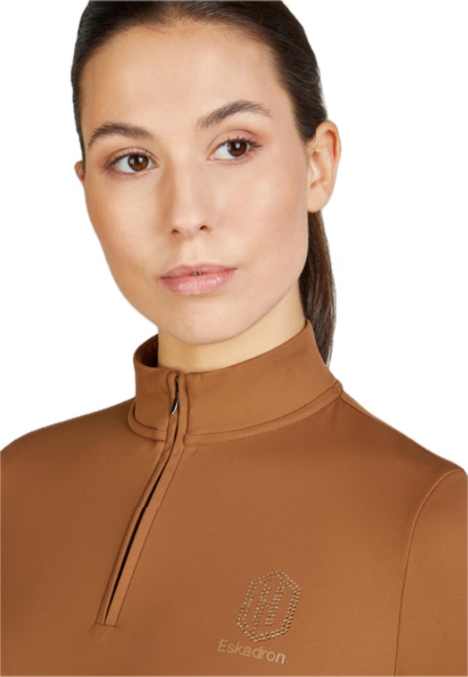 Гольф жіночий з флісом Half-Zip Heritage 24/25 від Eskadron Гольф жіночий з флісом Half-Zip Heritage 24/25 від Eskadron
