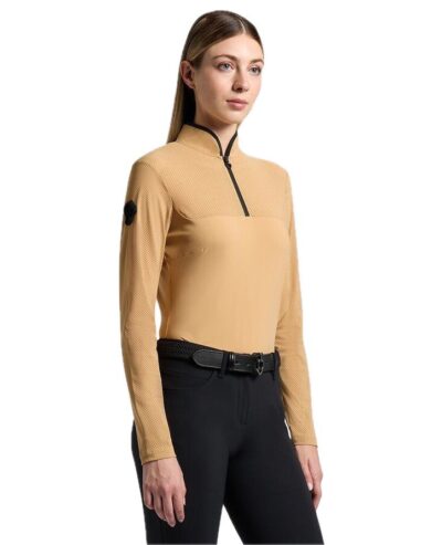 Гольф жіночий CT Perforated Jersey Inserts від Cavalleria Toscana
