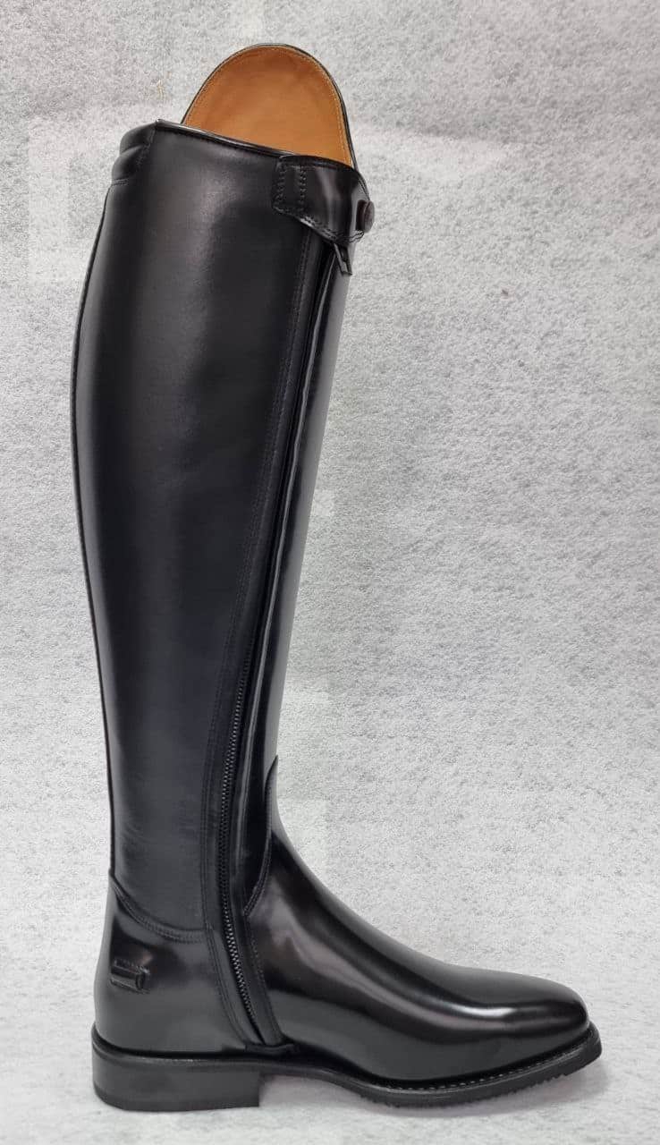 Чоботи виїздкові Bellini Brushed Black Patent Swar Black від DeNiroBootCo Чоботи виїздкові Bellini Brushed Black Patent Swar Black від DeNiroBootCo