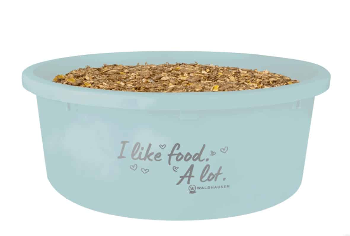 Миска для годування з кришкою "I like food. A lot." від Waldhausen, 8 л Миска для годування з кришкою "I like food. A lot." від Waldhausen, 8 л