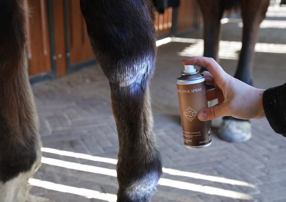 Спрей з цинком для шкіри та копит GD Skin Zink Spray від Kentucky, 200 мл Спрей з цинком для шкіри та копит GD Skin Zink Spray від Kentucky, 200 мл