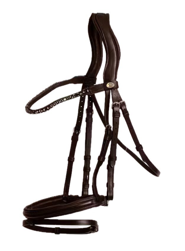 Вуздечка з комбінованим капсюлем Medium Flash Noseband від Dyon Вуздечка з комбінованим капсюлем Medium Flash Noseband від Dyon