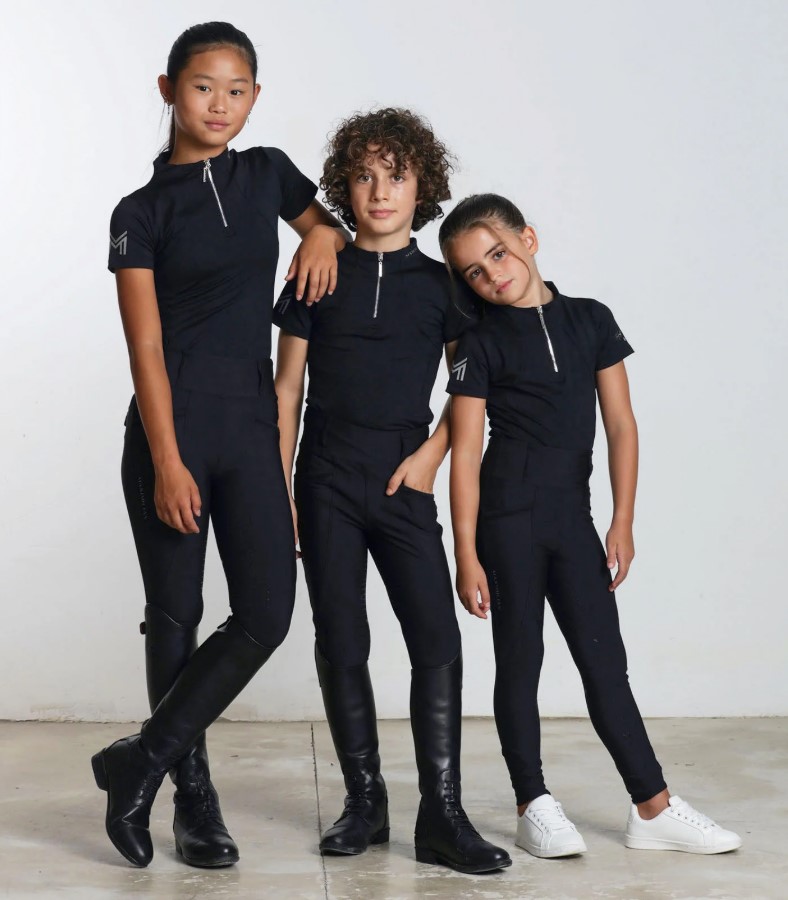 Лосини дитячі з повною силіконовою леєю YR Pro від Maximilian Equestrian Лосини дитячі з повною силіконовою леєю YR Pro від Maximilian Equestrian