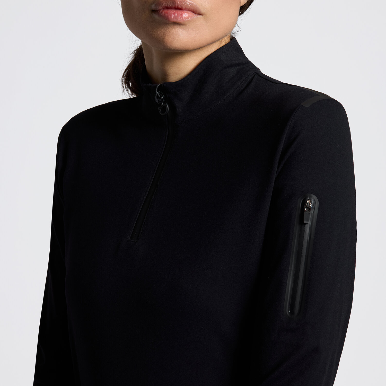 Гольф жіночий CT Jersey Fleece Half Zip Turtleneck від Cavalleria Toscana Гольф жіночий CT Jersey Fleece Half Zip Turtleneck від Cavalleria Toscana