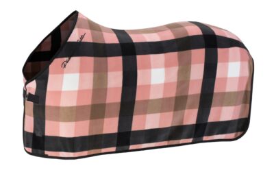 Попона флісова Fleece Check Platinum 2025 від Eskadron