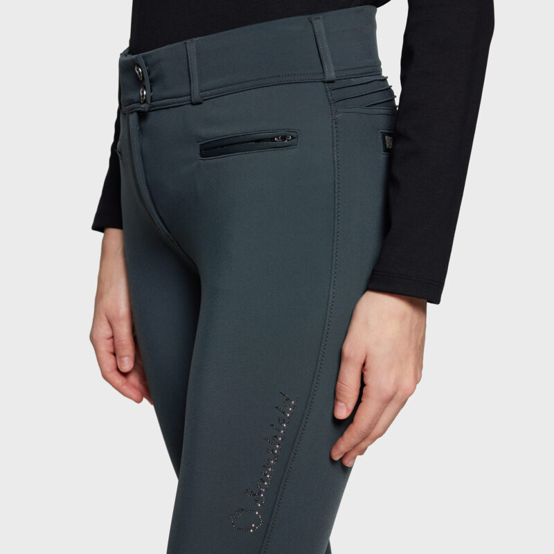 Бриджі жіночі утеплені з колінною силіконовою леєю Clara Winter FW25 від Samshield