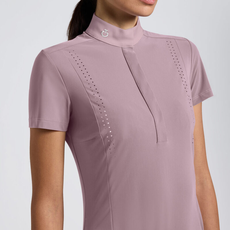 Поло жіноче CT Perforated Jersey Shirt від Cavalleria Toscana