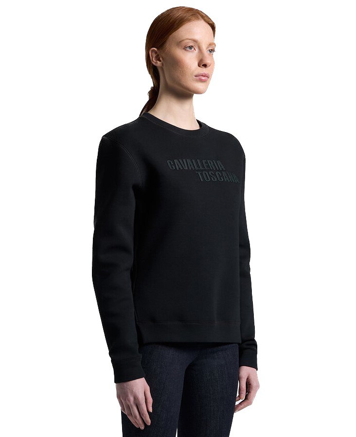 Світшот жіночий CT Cotton Crew Neck від Cavalleria Toscana Світшот жіночий CT Cotton Crew Neck від Cavalleria Toscana