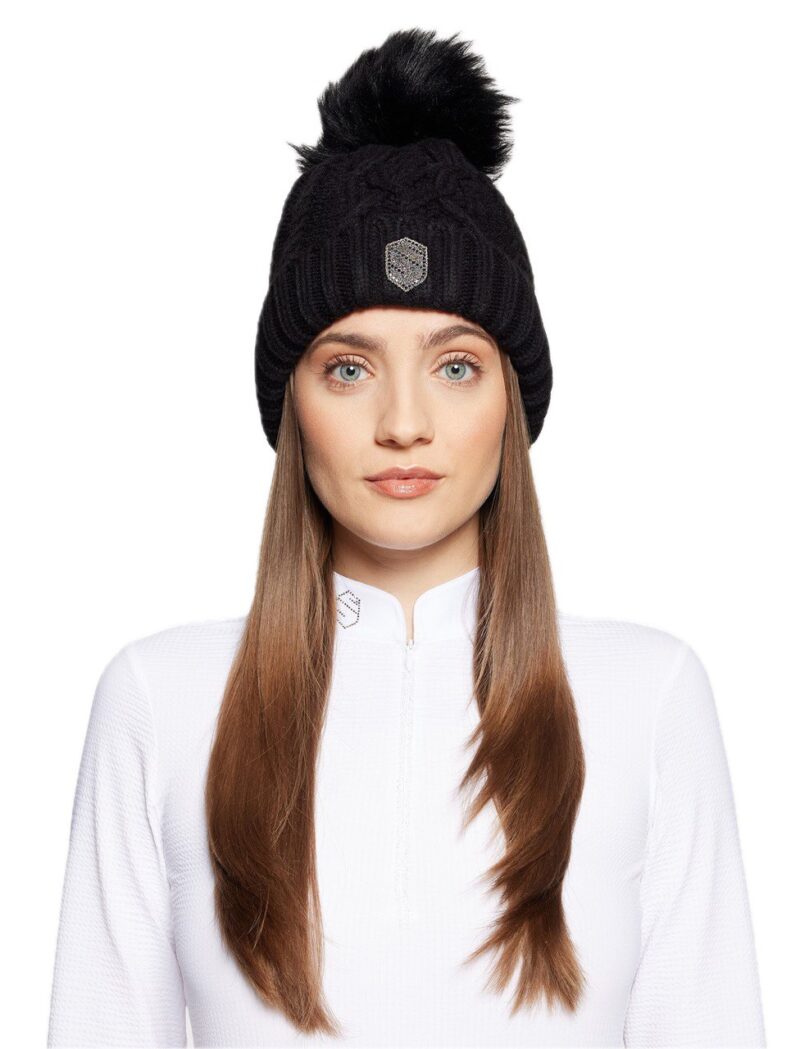 Шапка жіноча Nora Crystal Intarsia FW25 від Samshield