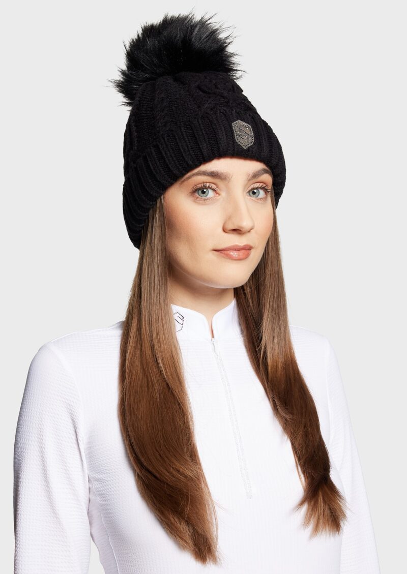 Шапка жіноча Nora Crystal Intarsia FW25 від Samshield