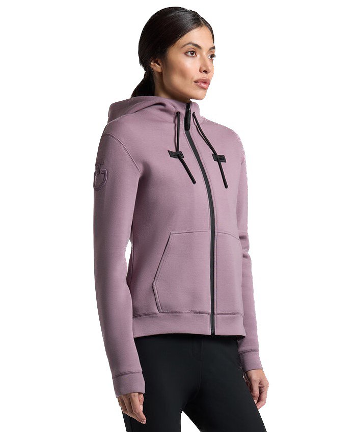 Кофта жіноча CT Cotton Zip Hoodie від Cavalleria Toscana Кофта жіноча CT Cotton Zip Hoodie від Cavalleria Toscana