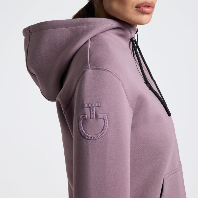 Кофта жіноча CT Cotton Zip Hoodie від Cavalleria Toscana