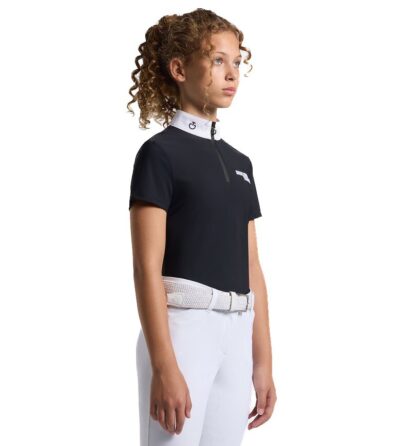 Поло турнірне для дівчинки CT Jersey w/Embroidery Logo від Cavalleria Toscana