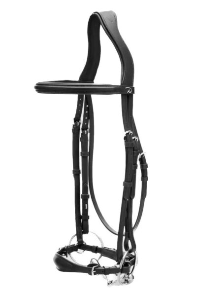 Вуздечка з ганноверським капсюлем Drop Noseband від Dyon