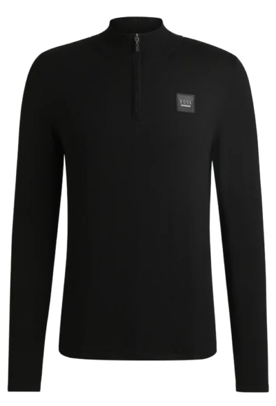 Светр чоловічий Rouven Half Zip Strickpullover від BOSS
