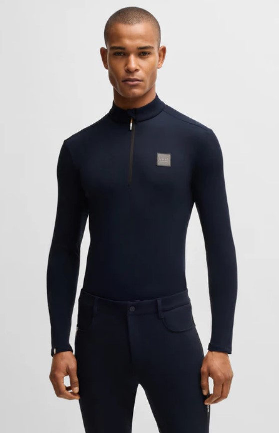 Лонгслів чоловічий Nolan Peached від BOSS Лонгслів чоловічий Nolan Peached від BOSS